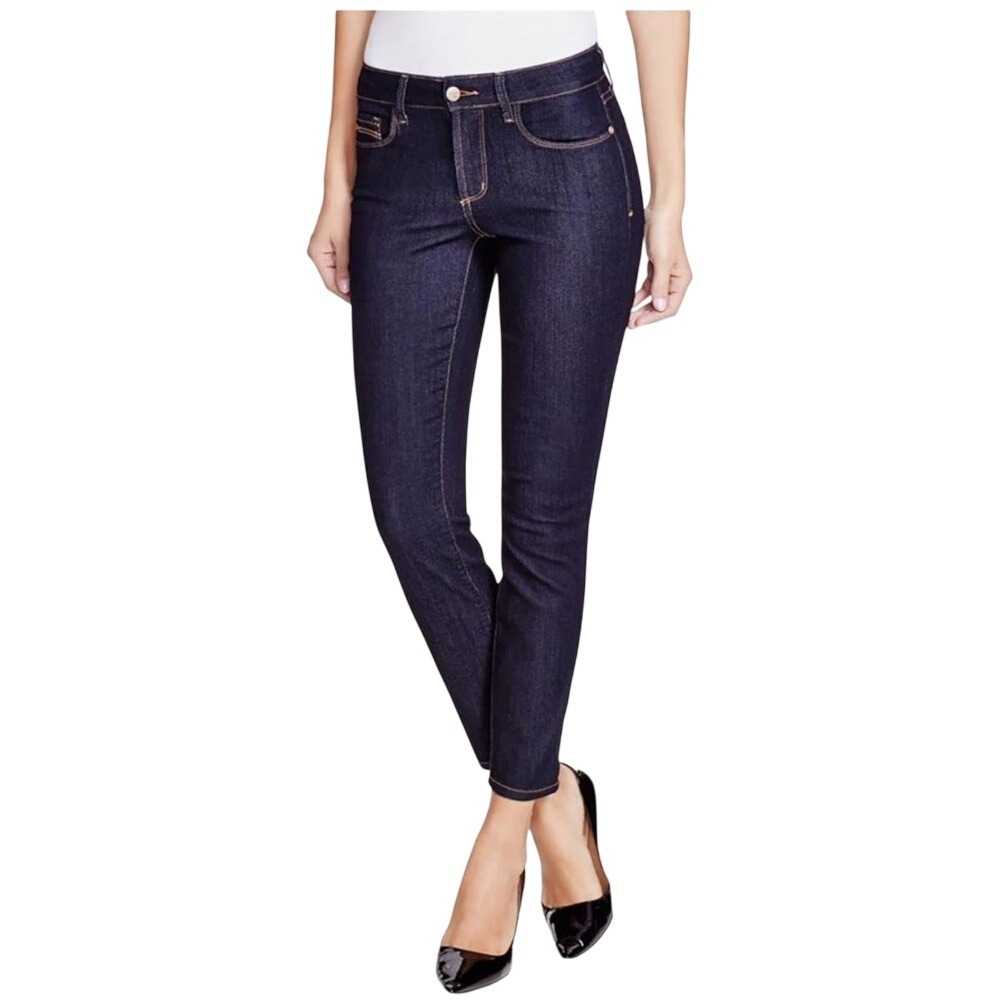 NYDJ Women's Clarissa Ankle Jeans Dark Enzyme 2P